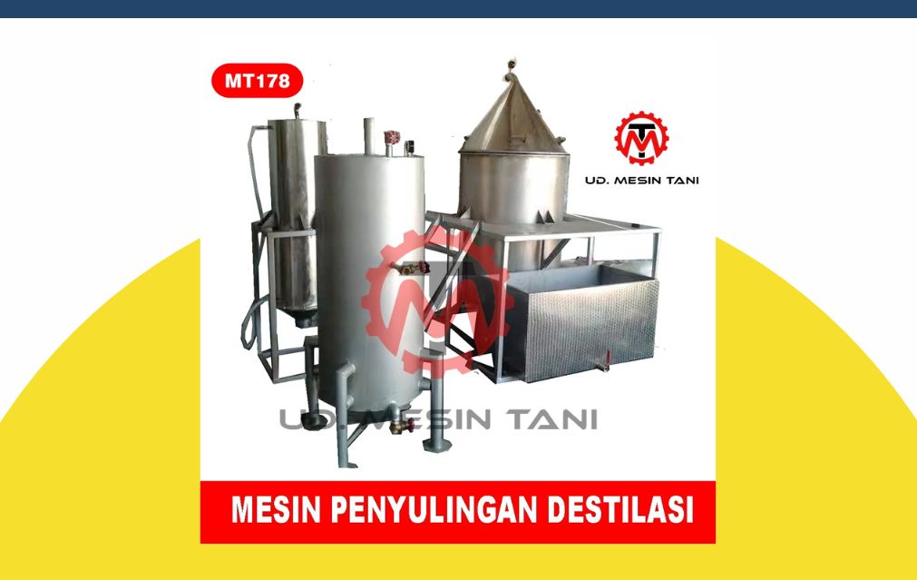 MESIN DESTILASI MINYAK ATSIRI